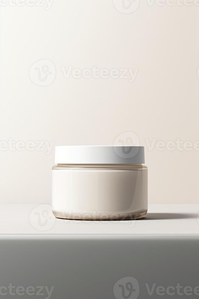 Product Container Mock-up photo
