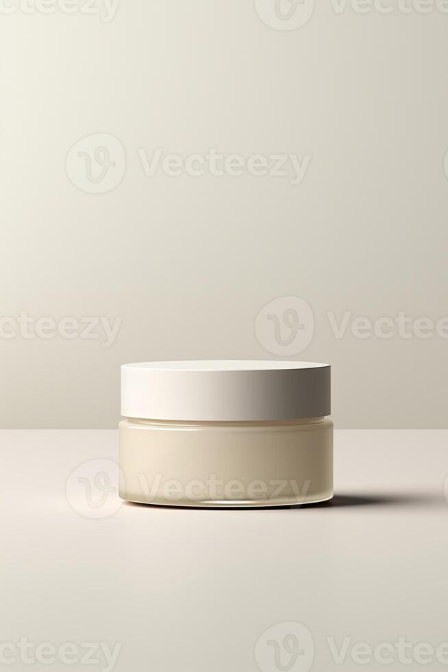 Product Container Mock-up photo