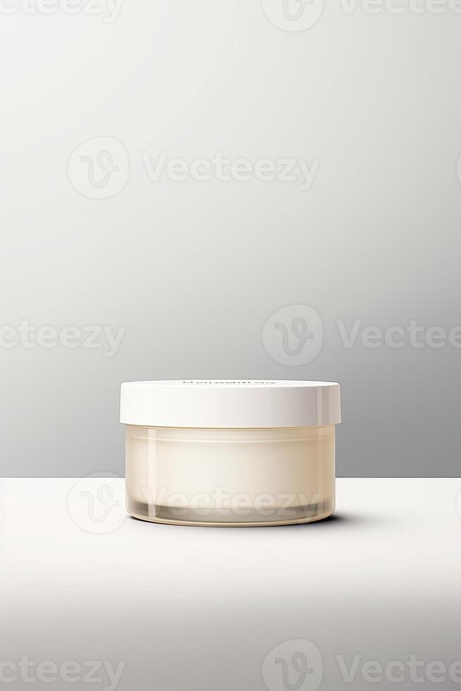 Product Container Mock-up photo