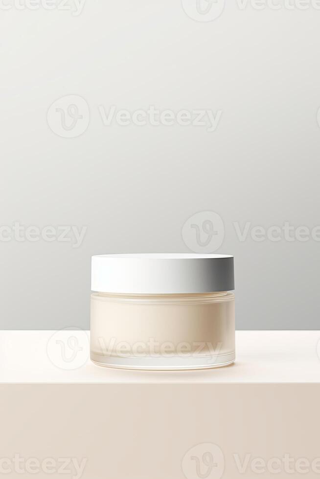Product Container Mock-up photo