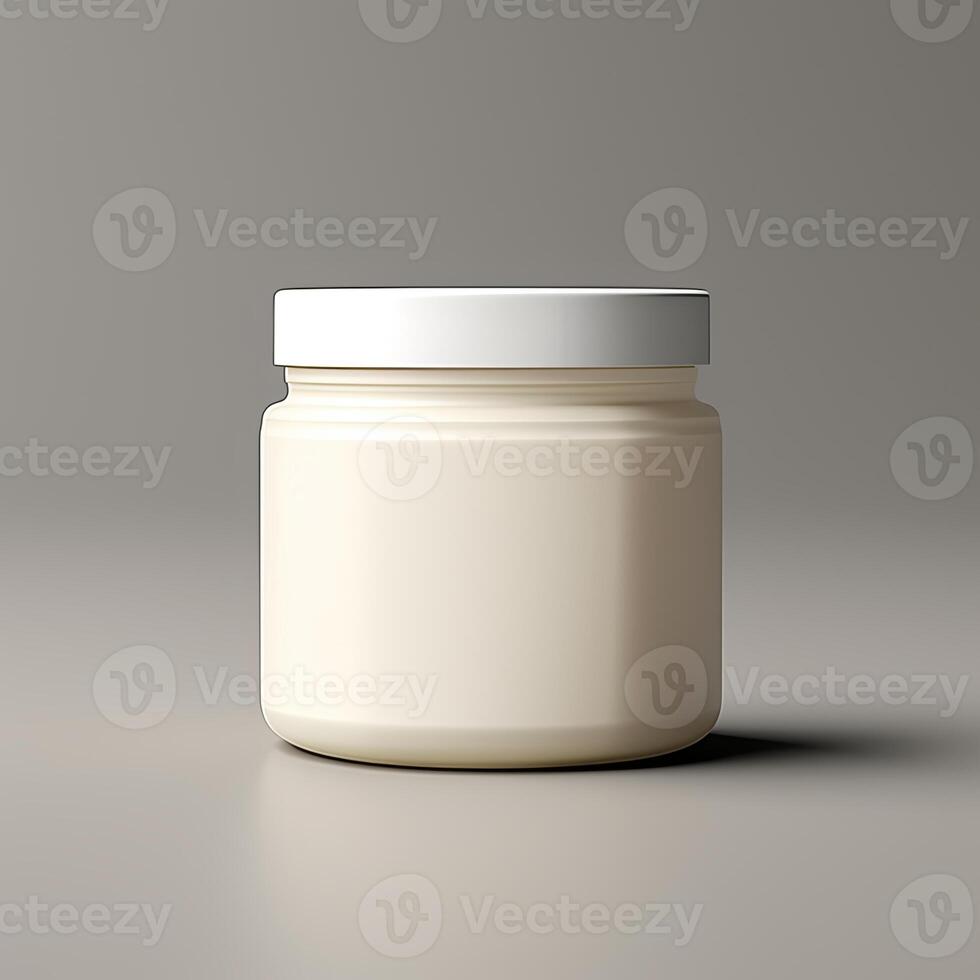 Product Container Mock-up photo