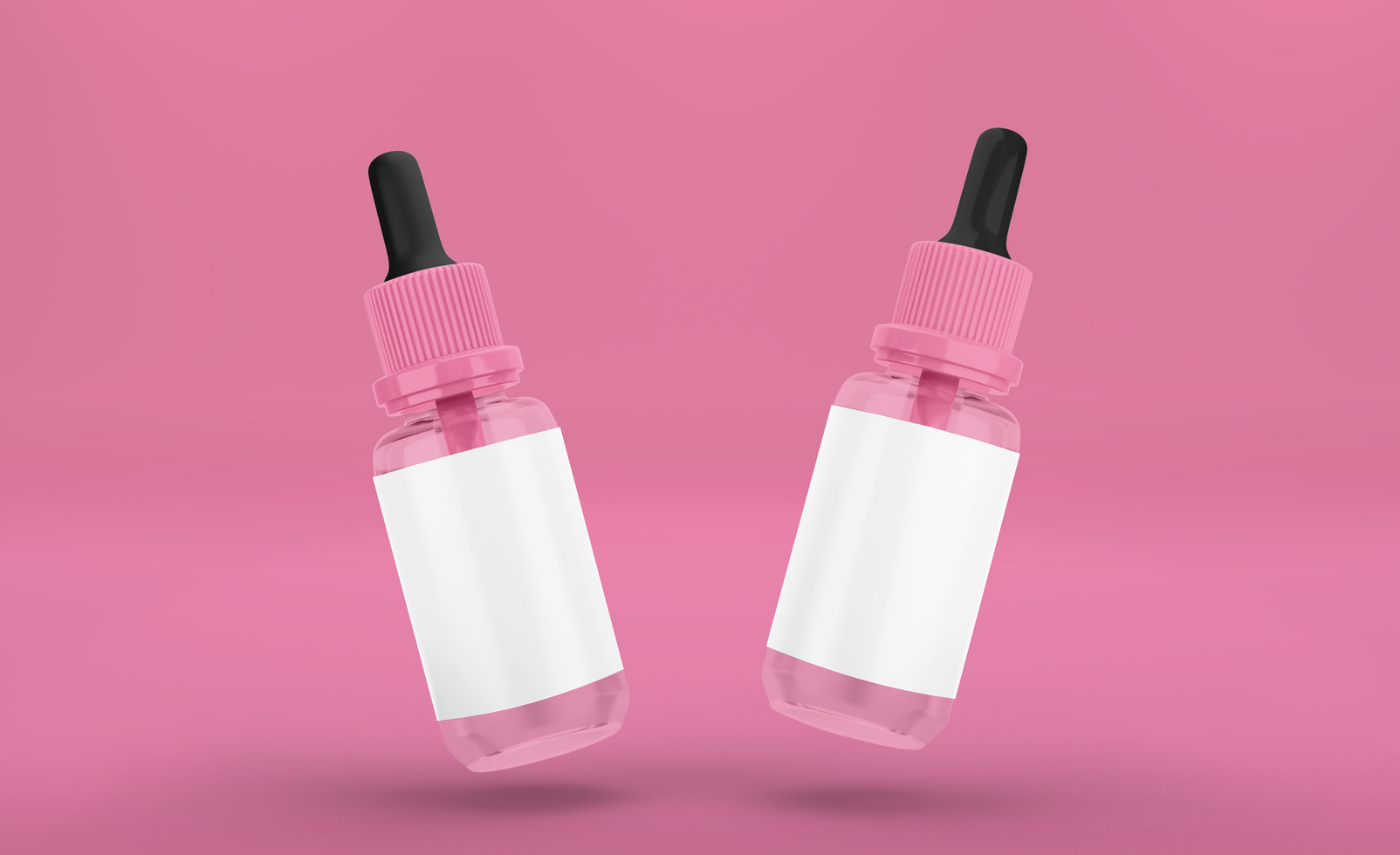 Dropper bottle mockup psd