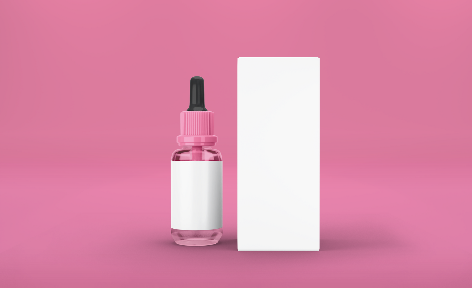 Dropper bottle mockup psd