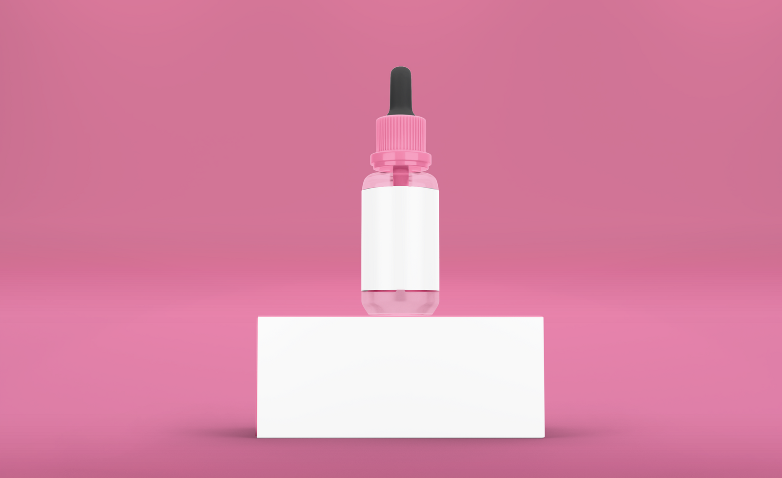 Dropper bottle mockup psd