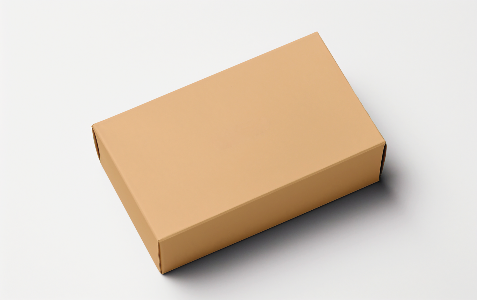 3d render box template packaging design psd