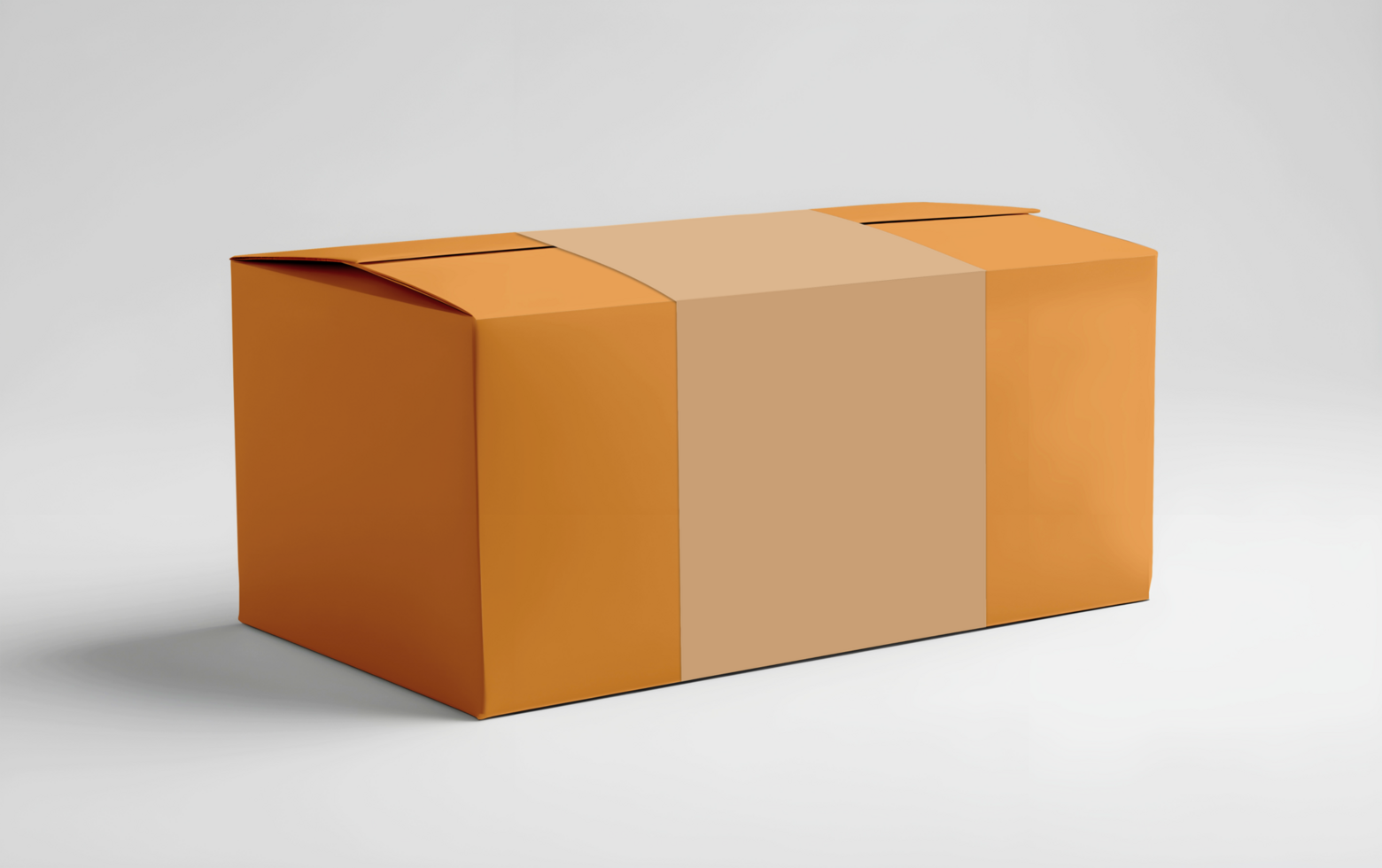 3d render box template packaging design psd