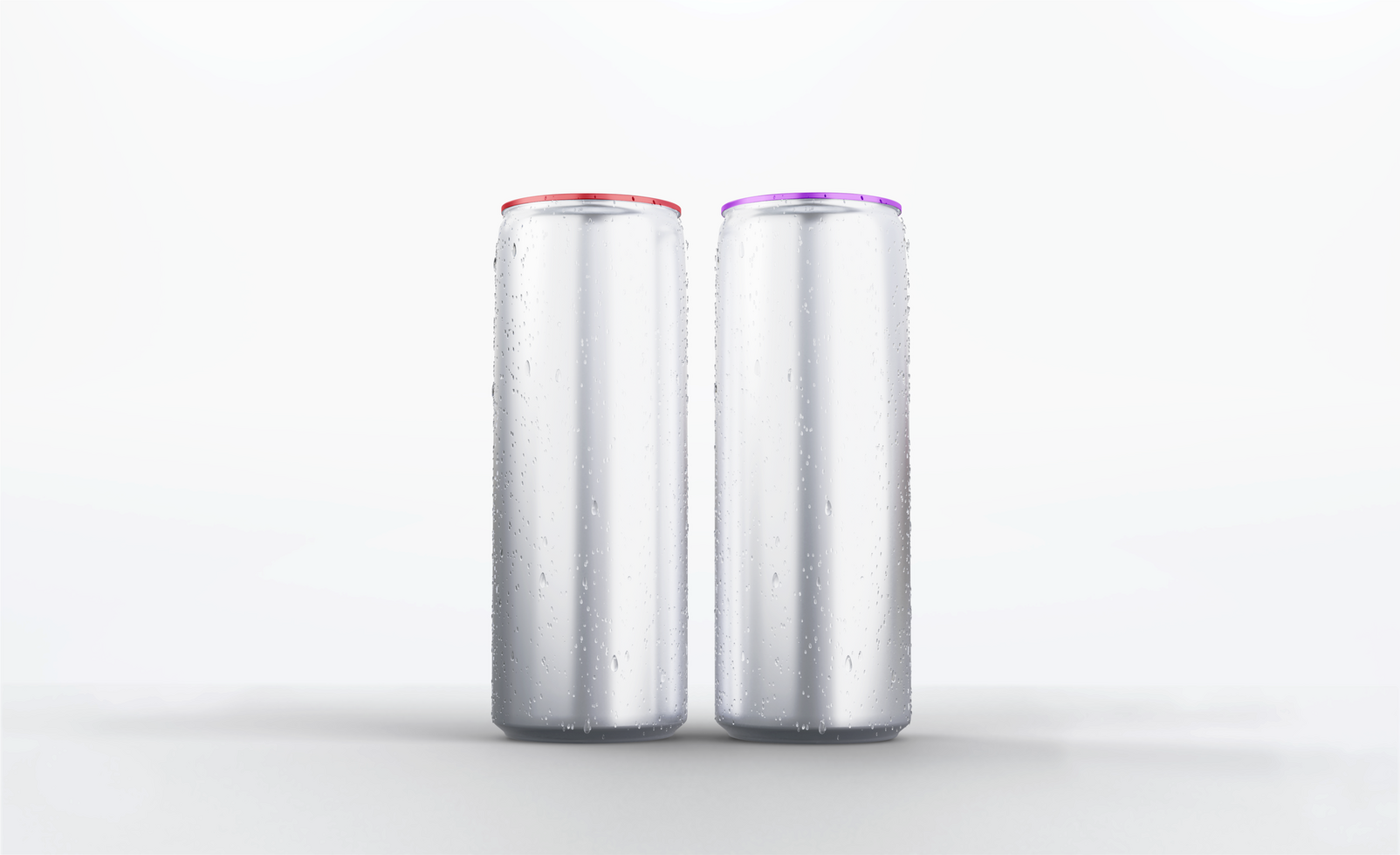 Realistic can mockup design psd