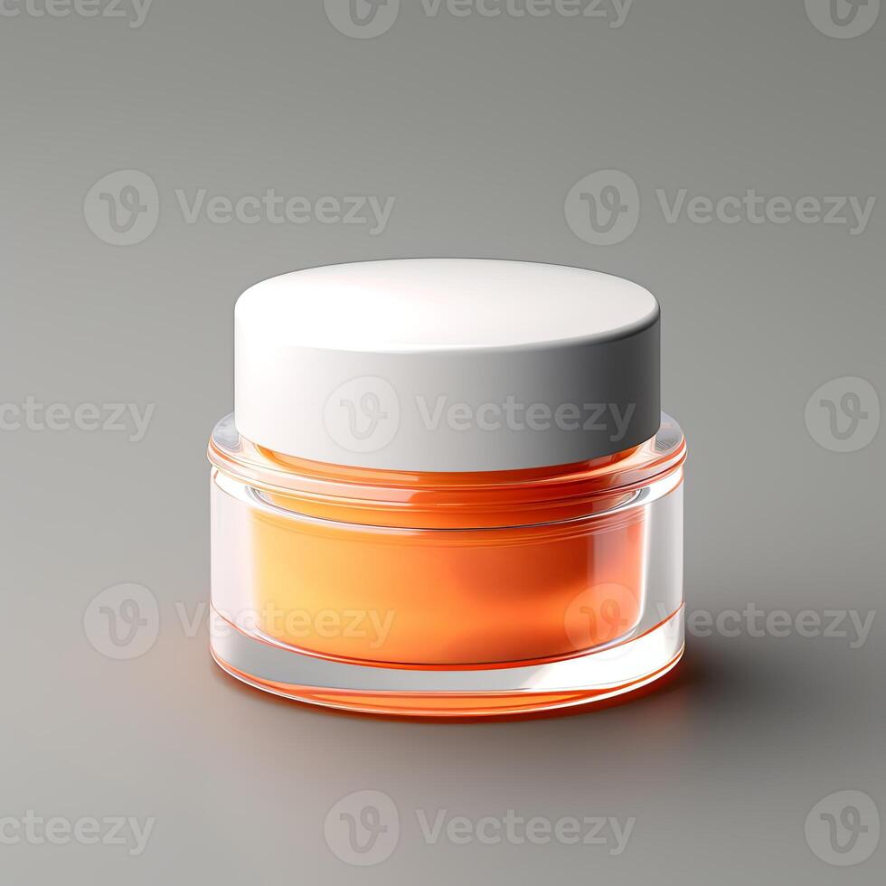Product Container Mock-up photo