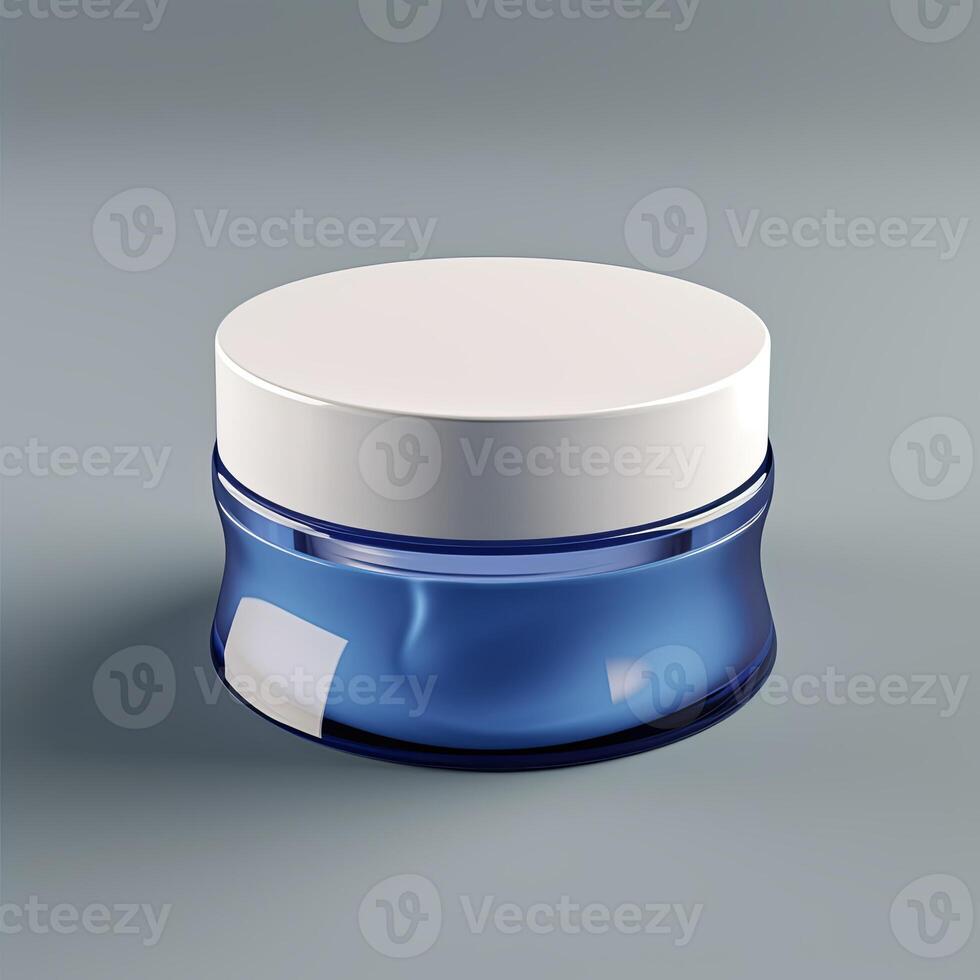 Product Container Mock-up photo