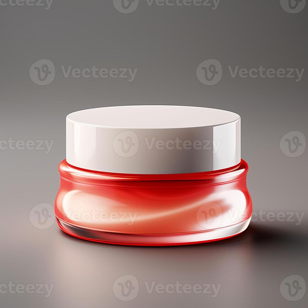 Product Container Mock-up photo