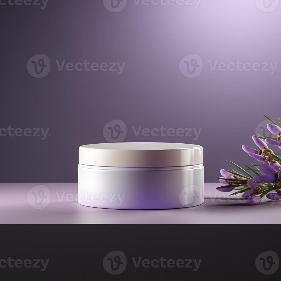 Product Container Mock-up photo
