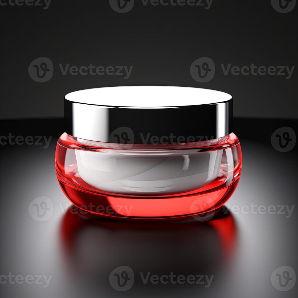 Product Container Mock-up photo