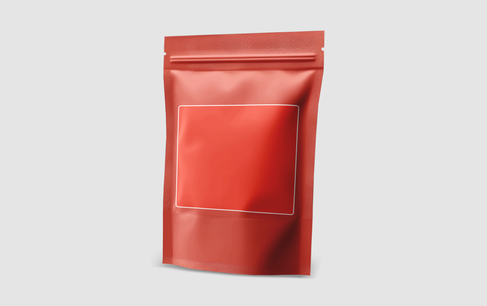 3d render pouch bag mockup template psd