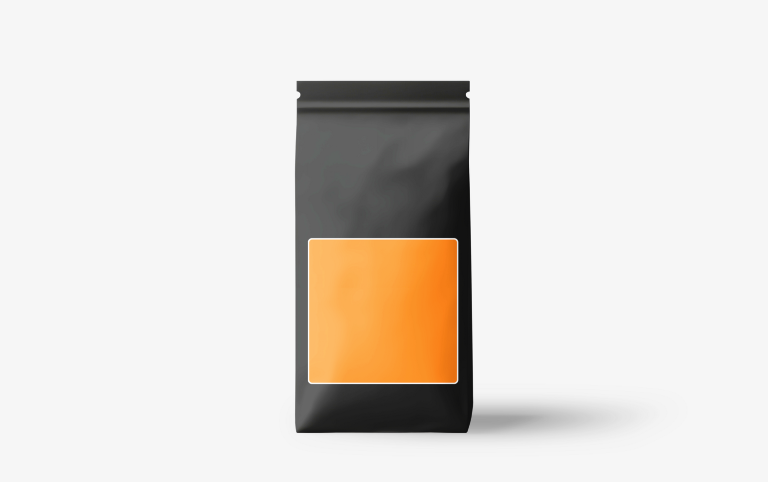 3d render pouch bag mockup template psd
