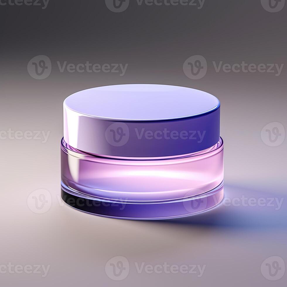 Product Container Mock-up photo