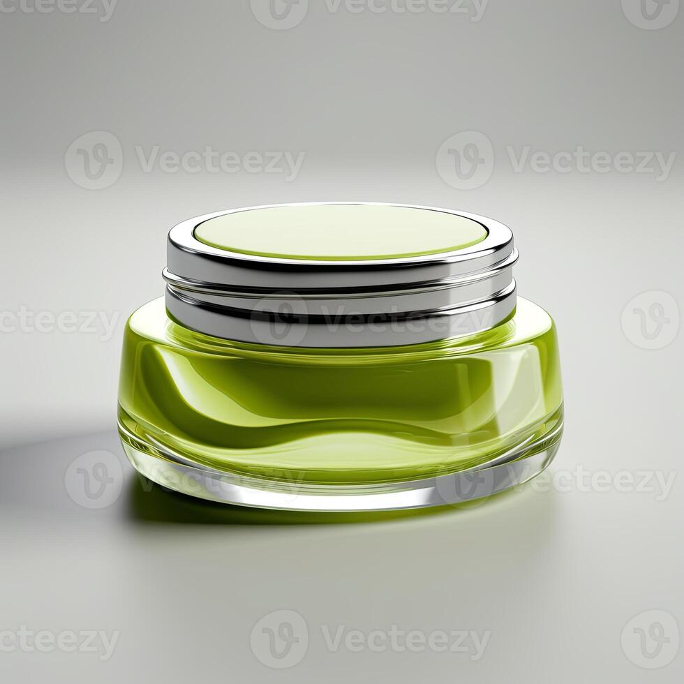 Product Container Mock-up photo