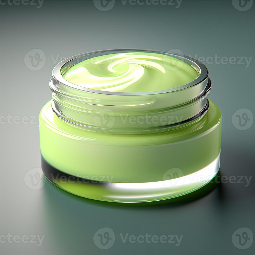 Product Container Mock-up photo