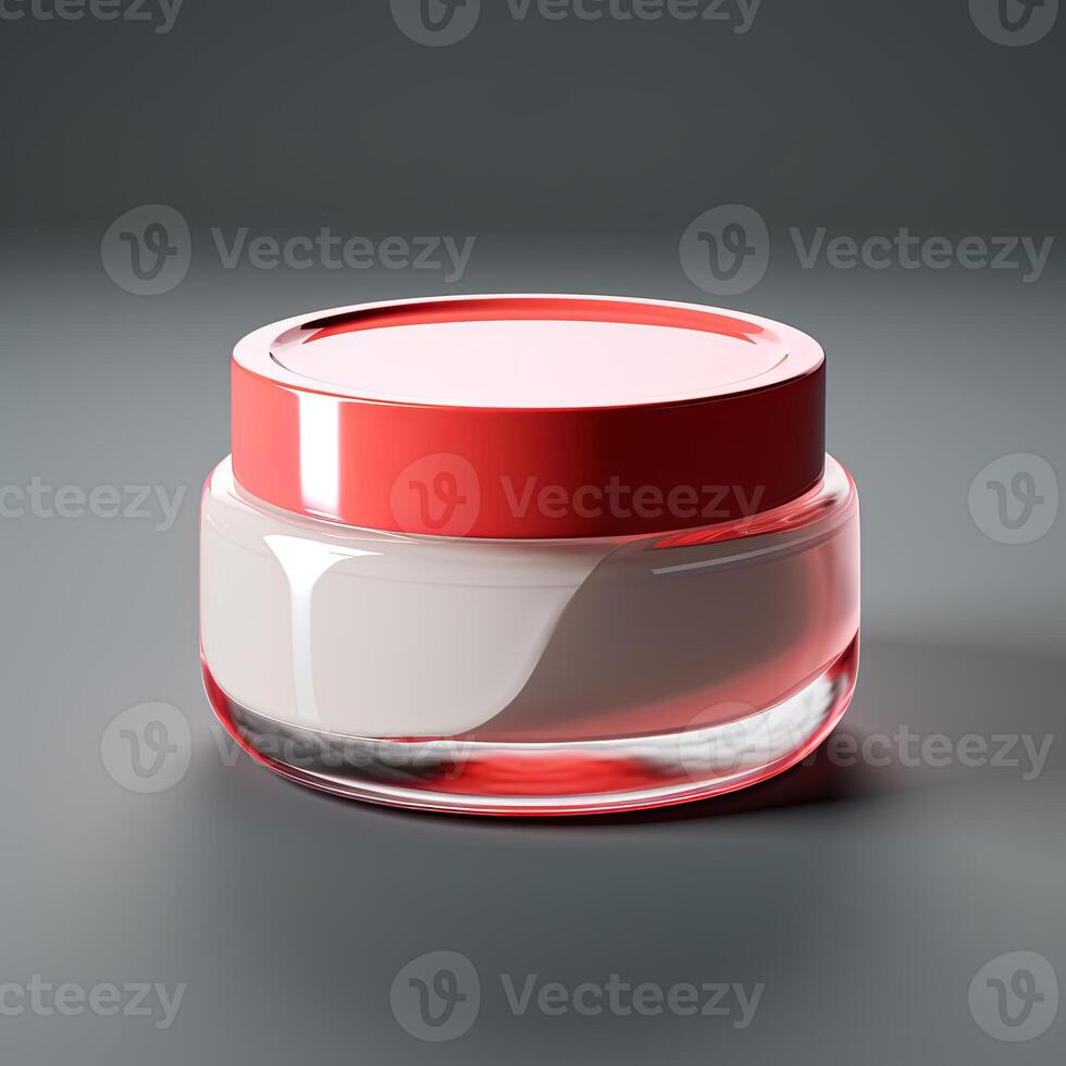 Product Container Mock-up photo