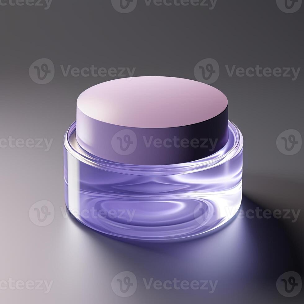 Product Container Mock-up photo