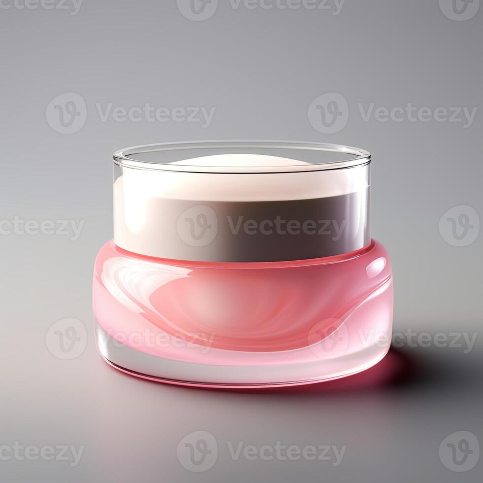 Product Container Mock-up photo