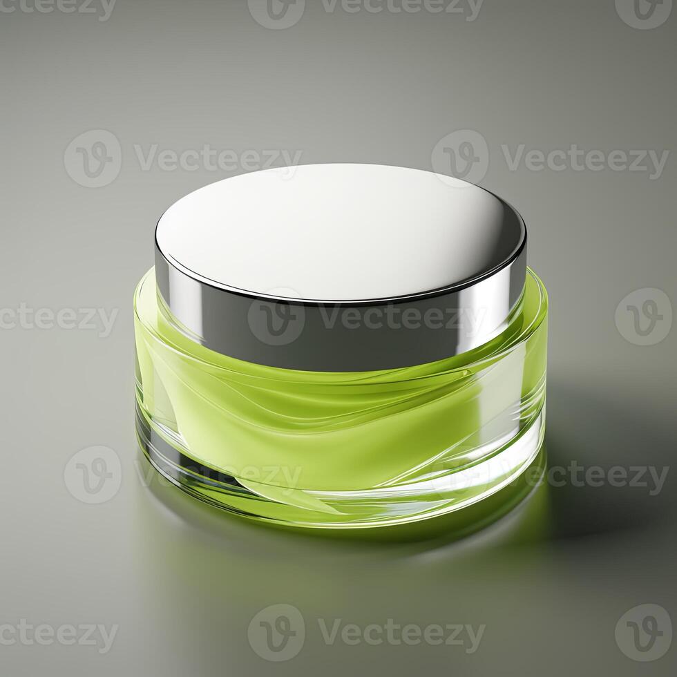 Product Container Mock-up photo