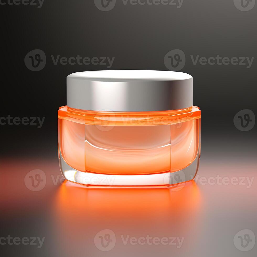 product container mock up photo