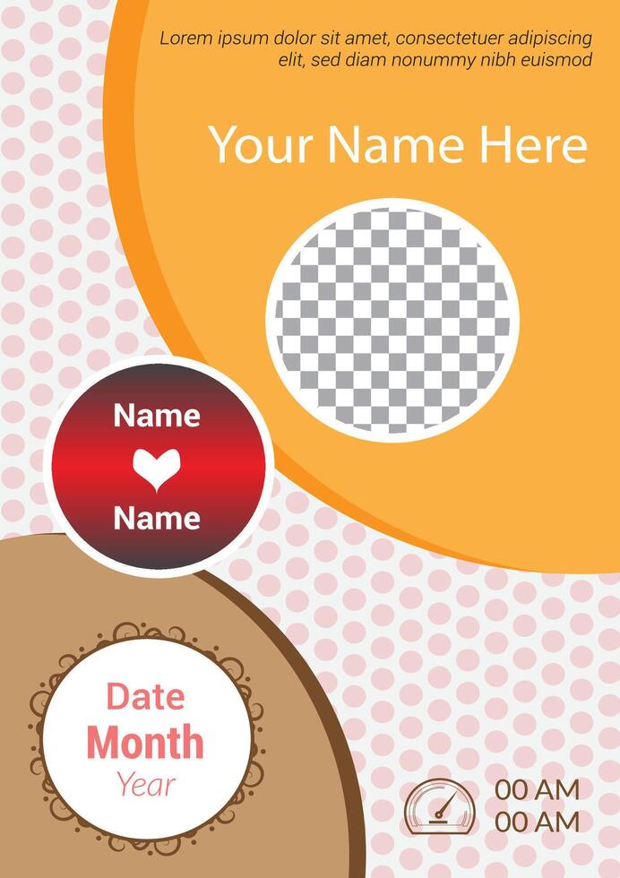 Modern cards and invites template eps design. vector