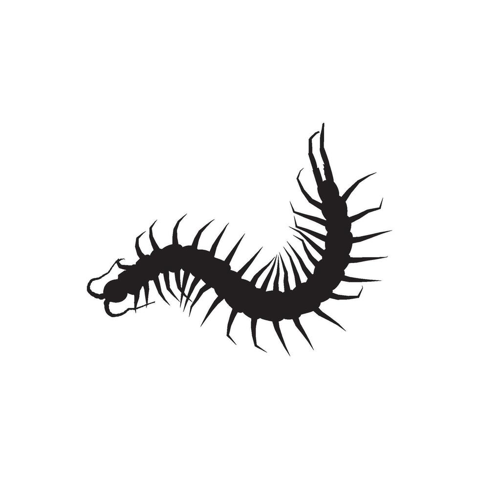 Centipede icon design vector