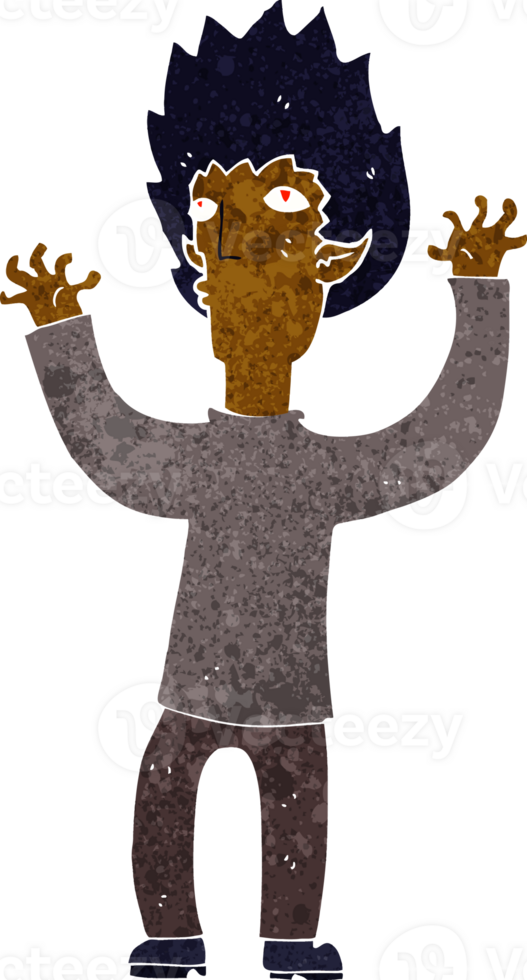 cartoon vampire drawing png