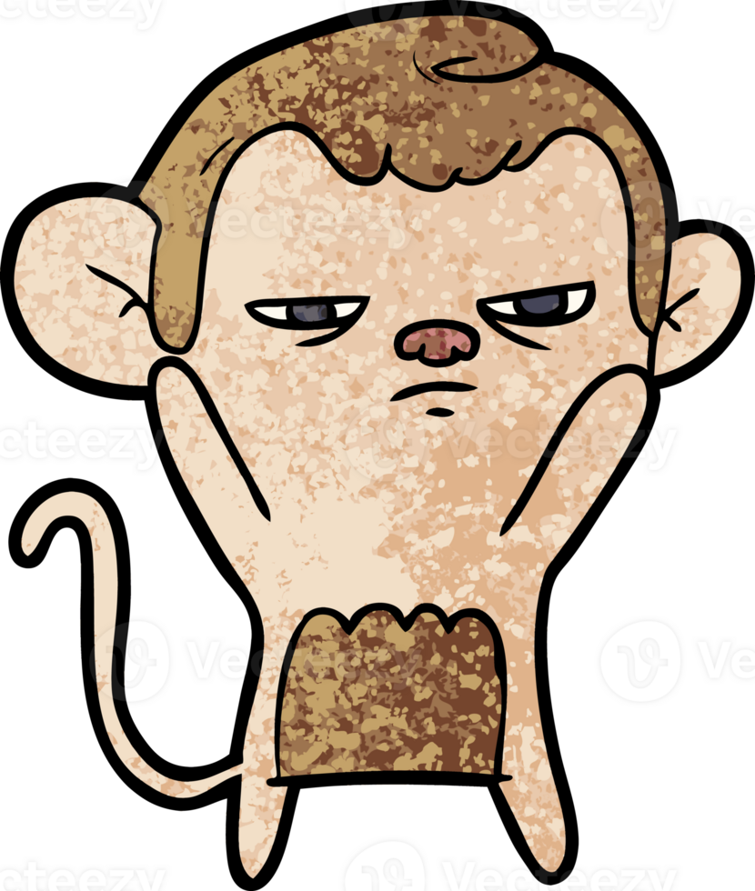 cartoon monkey drawing png
