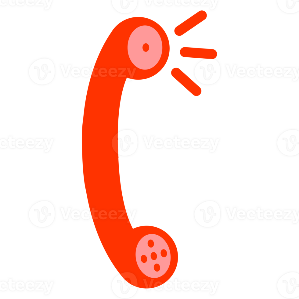 telephone receiver drawing png