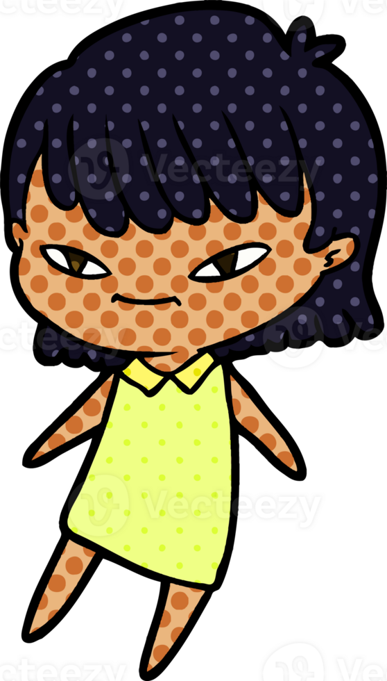 cartoon woman drawing png