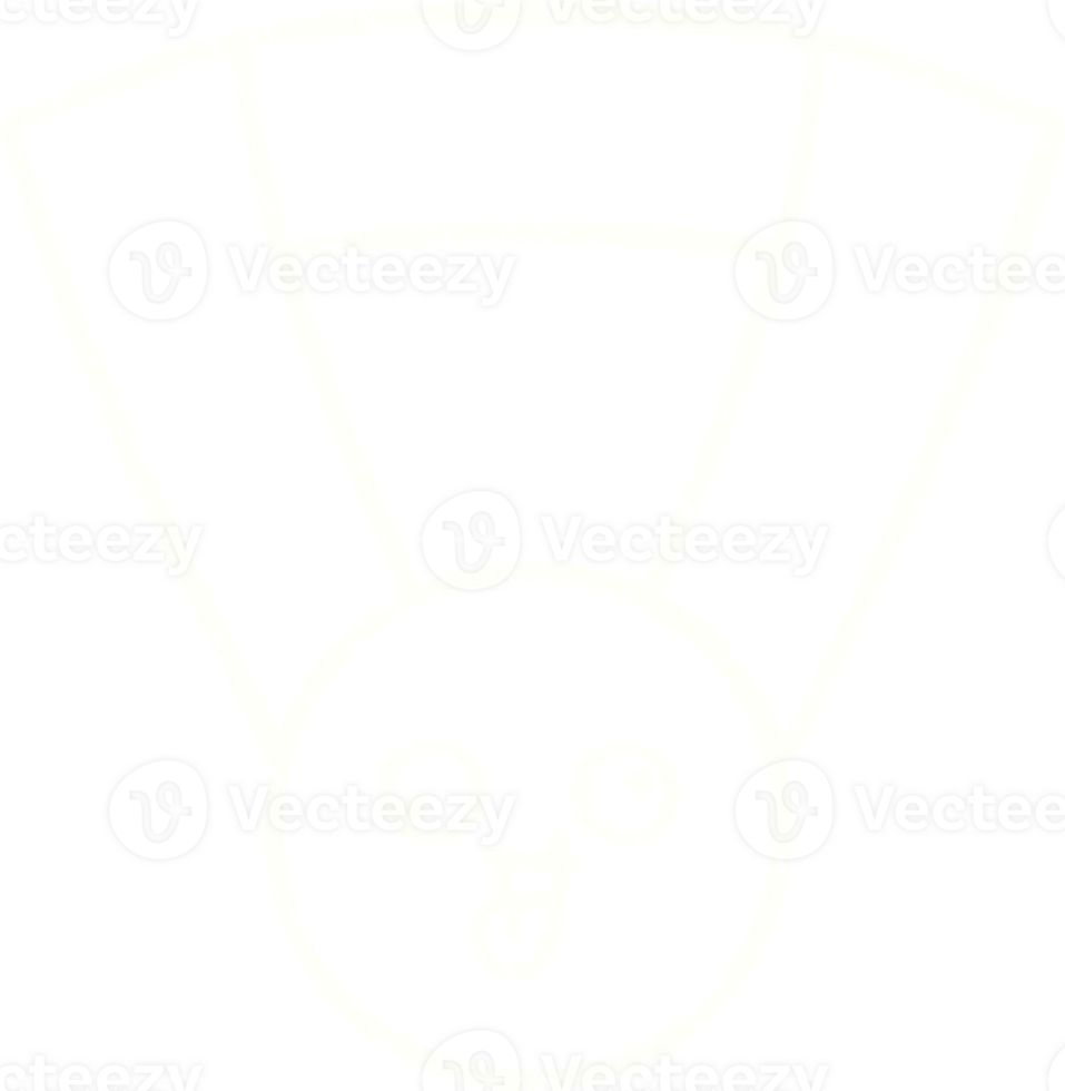 a cartoon character with a heart on it png