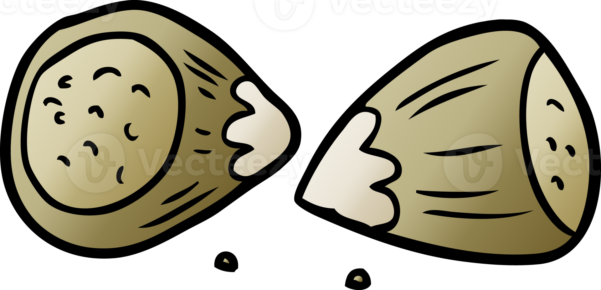 cartoon hazelnuts drawing png