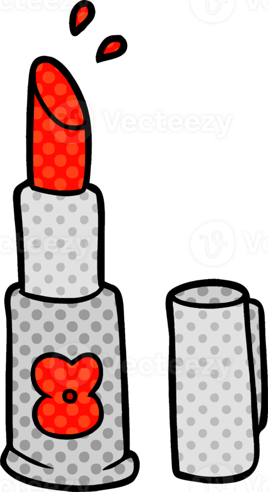 cartoon lipstick drawing png