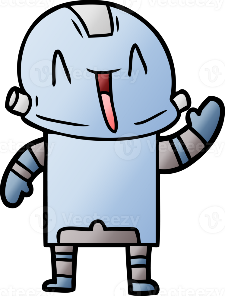 cartoon robot drawing png