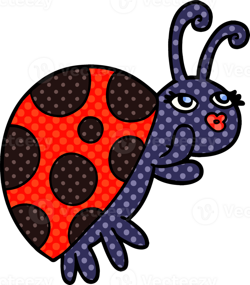 cartoon ladybug drawing png
