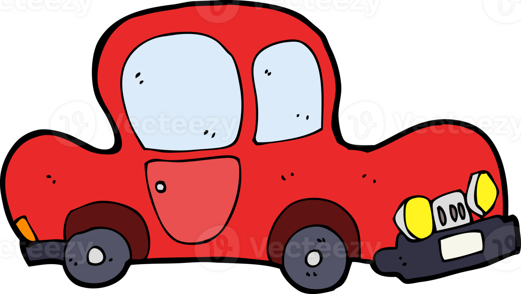 cartoon car drawing png