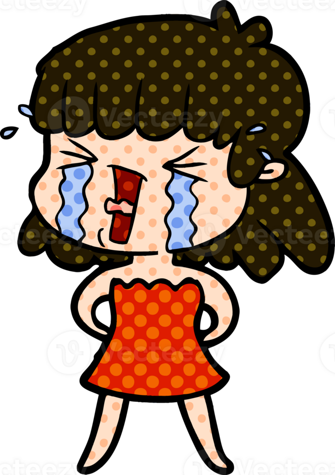 cartoon woman drawing png