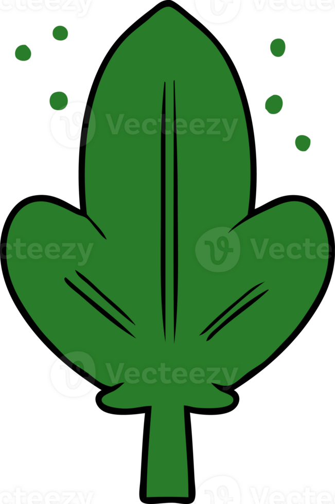 cartoon leaf drawing png
