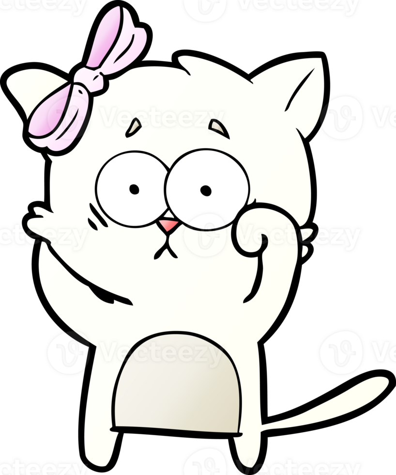 cartoon cat drawing png