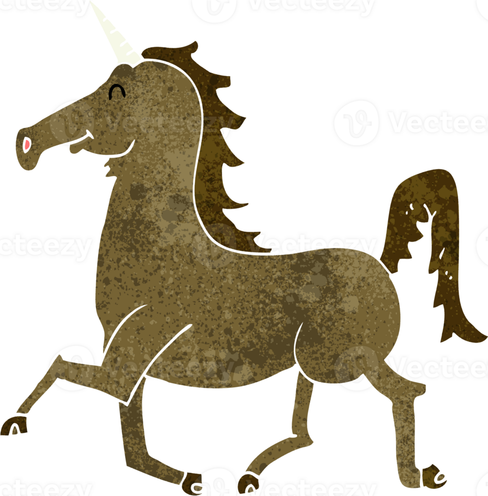 cartoon unicorn drawing png