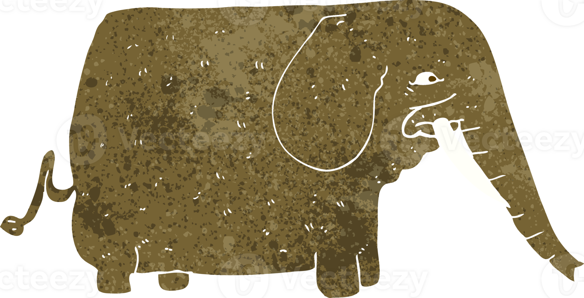cartoon mammoth drawing png