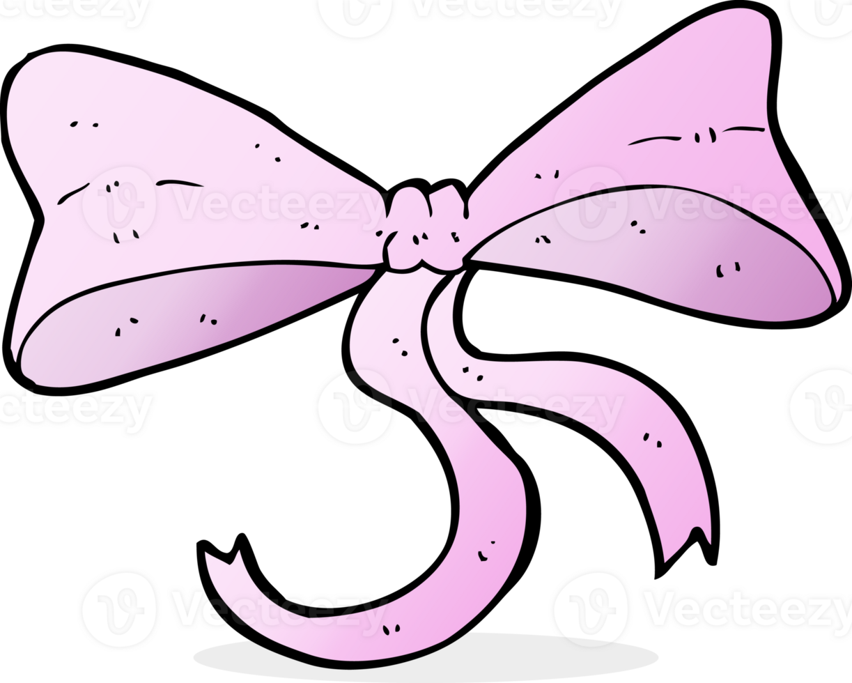 cartoon bow drawing png