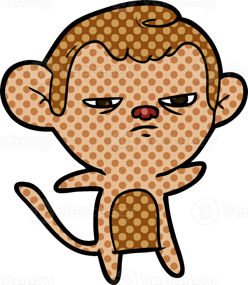 cartoon monkey drawing png