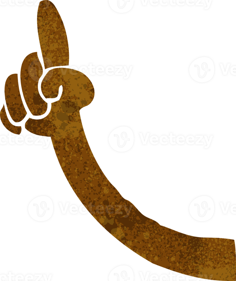 cartoon arm drawing png