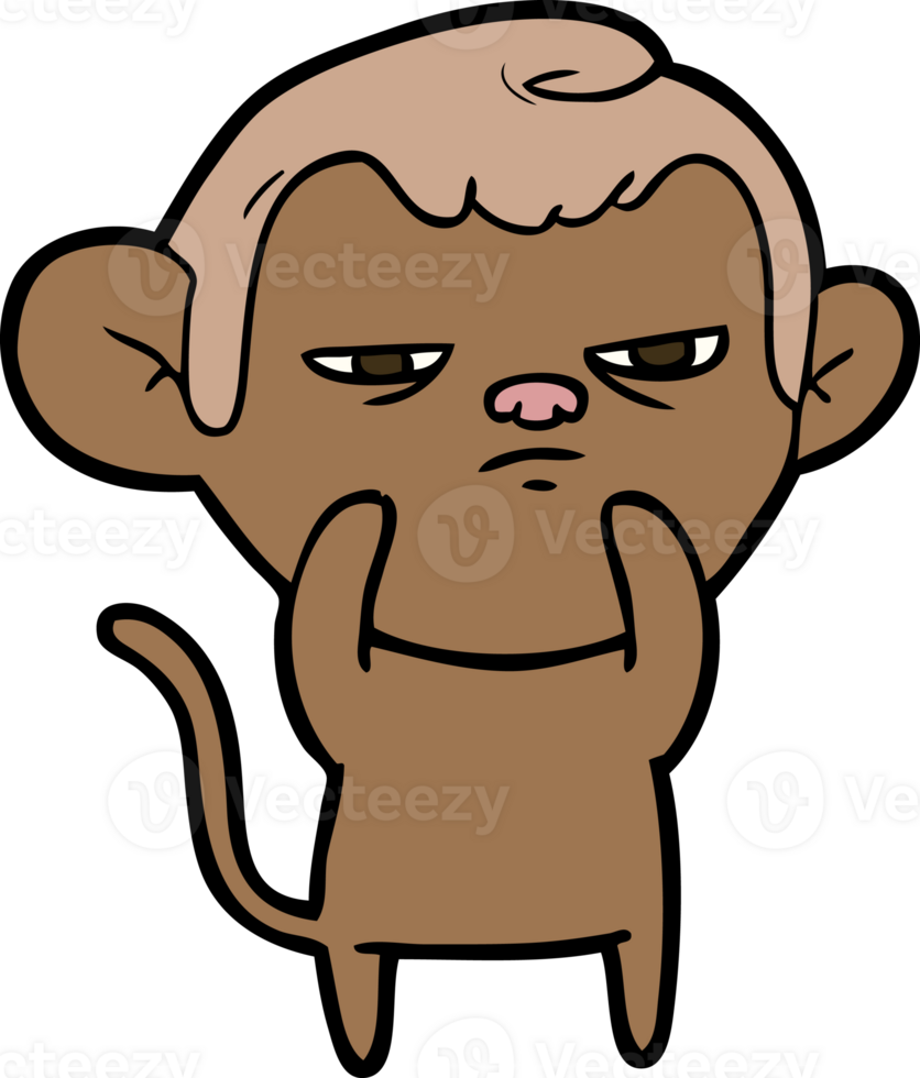 cartoon monkey drawing png