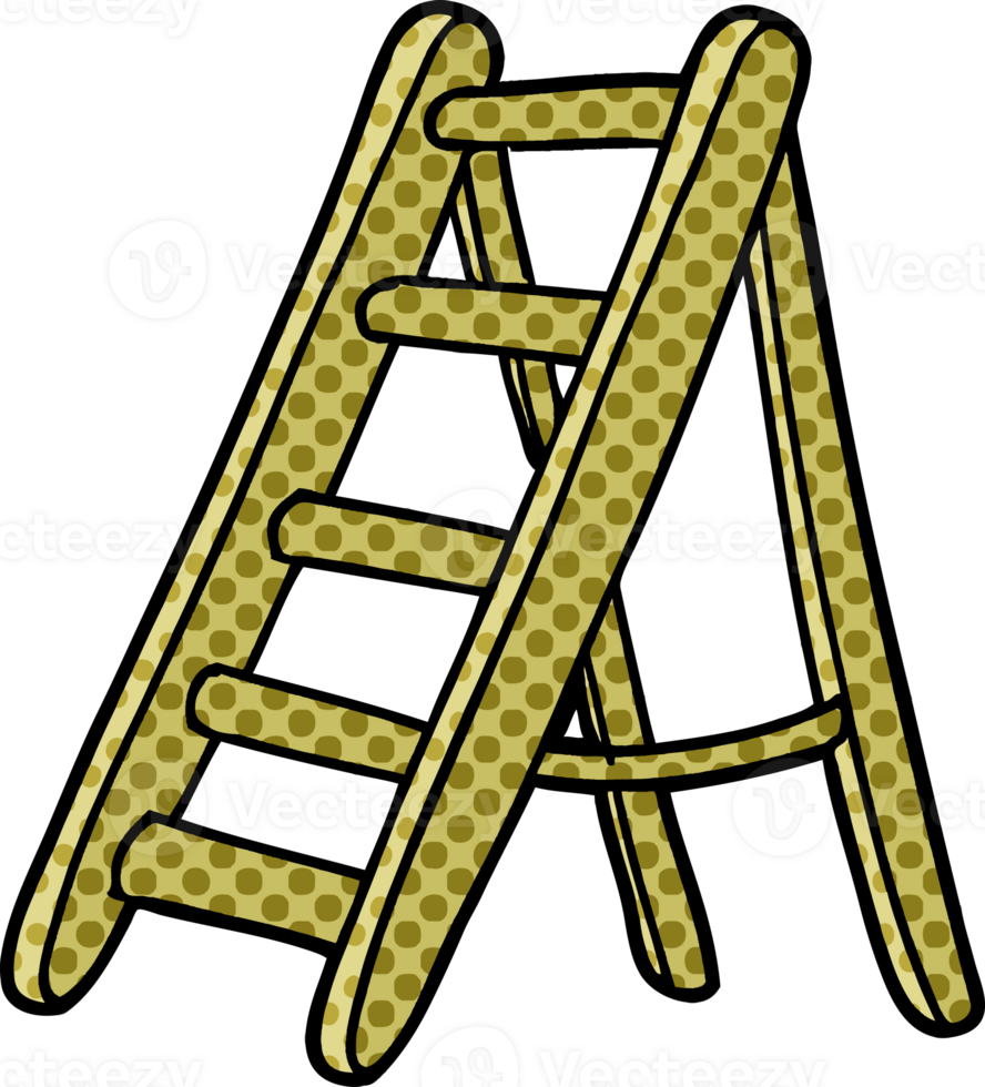 cartoon ladder drawing png