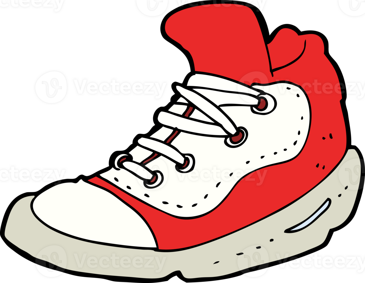 cartoon sneaker drawing png