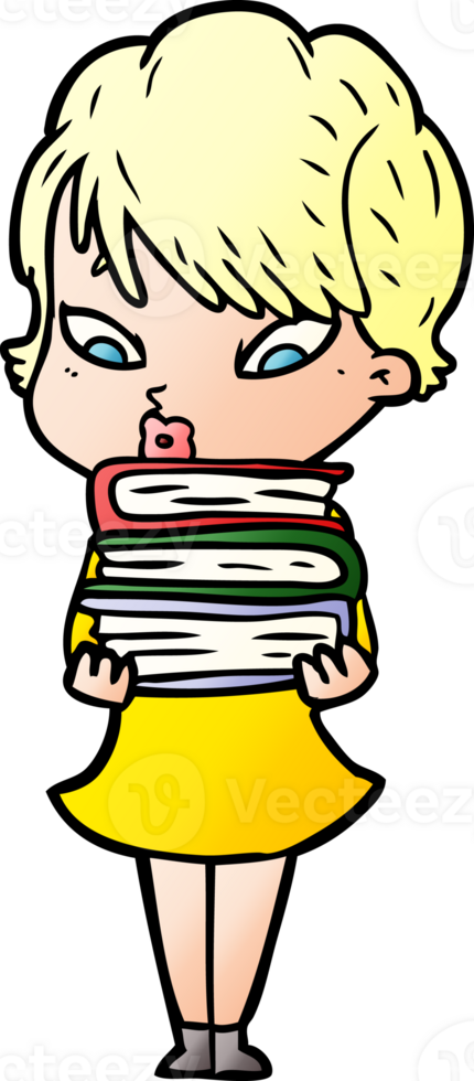 cartoon woman drawing png